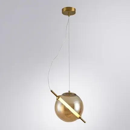 Светильник Arte Lamp A3220SP-1PB НOLLY — медь, ракурс 2
