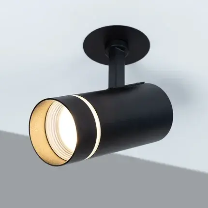 Точечный светильник Arte Lamp A3221PL-1BK NAHN — черный, ракурс 2