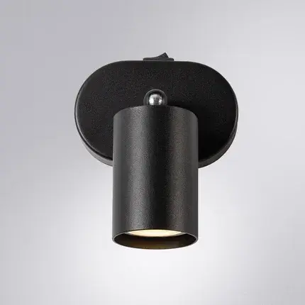 Спот Arte Lamp A3226AP-1BK AQUARIUS — черный, ракурс 2