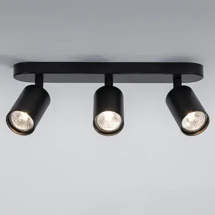 Спот Arte Lamp A3226PL-3BK AQUARIUS — черный, ракурс 2