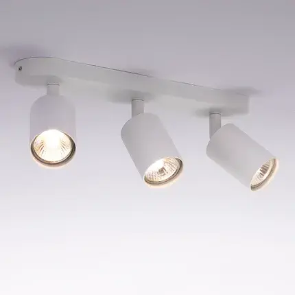 Спот Arte Lamp A3226PL-3WH AQUARIUS — белый, ракурс 2