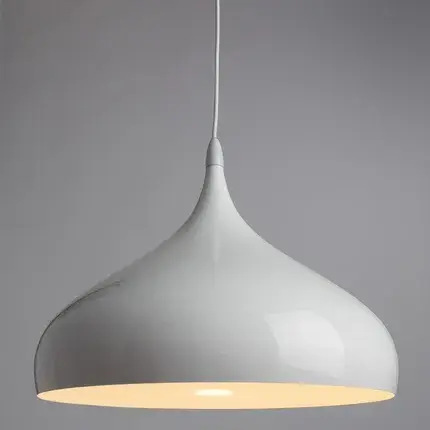 Светильник Arte Lamp A3266SP-1WH HELMET — белый, ракурс 2