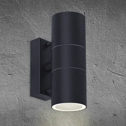 Уличный светильник Arte Lamp A3302AL-2BK MISTERO — черный, ракурс 2