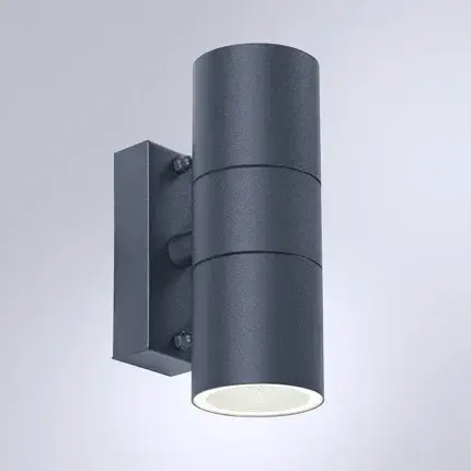 Уличный светильник Arte Lamp A3302AL-2GY MISTERO — черный, ракурс 2