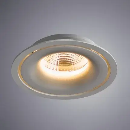 Точечный светильник Arte Lamp A3310PL-1WH APERTURA — белый, ракурс 2