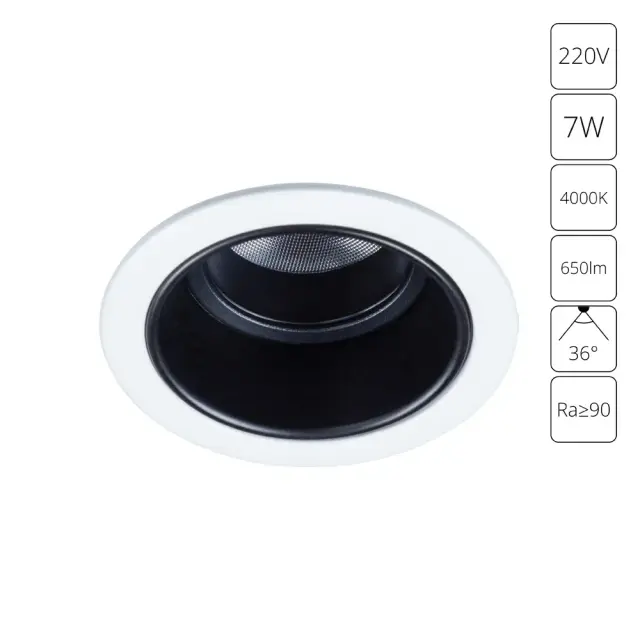 Точечный светильник Arte Lamp A3311PL-1WH SCROLL — белый