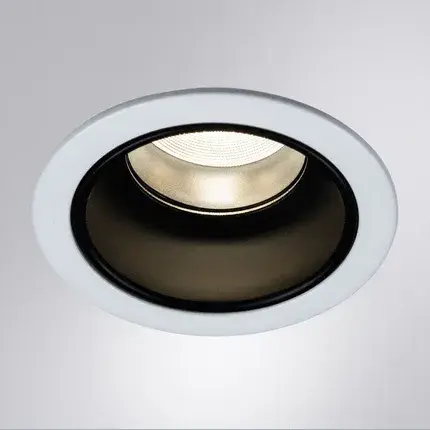 Точечный светильник Arte Lamp A3311PL-1WH SCROLL — белый, ракурс 2