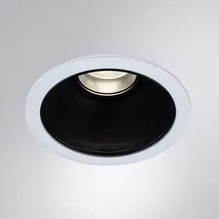 Точечный светильник Arte Lamp A3312PL-1WH SCROLL — белый, ракурс 2
