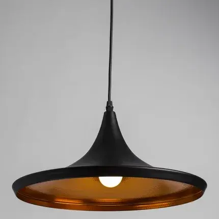 Светильник Arte Lamp A3406SP-1BK CAPPELLO — черный, ракурс 2