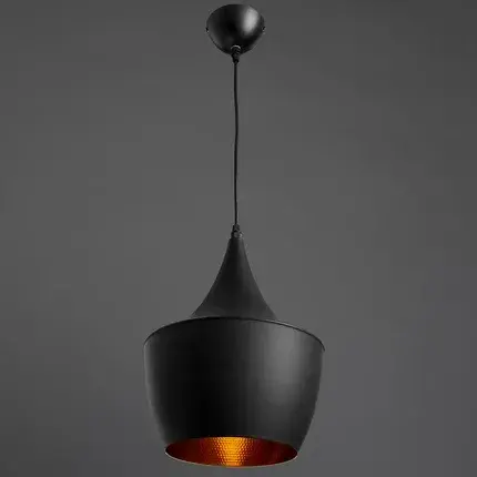 Светильник Arte Lamp A3407SP-1BK CAPPELLO — черный, ракурс 2