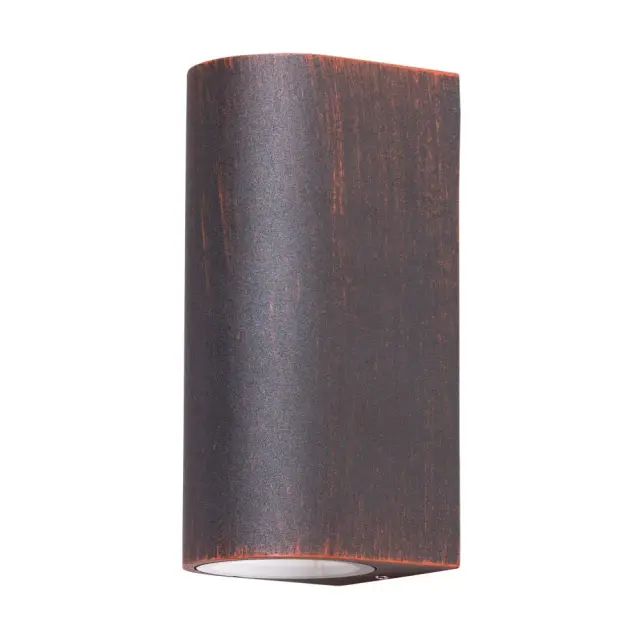 Уличный светильник Arte Lamp A3502AL-2RI DOPPIO — коричневый
