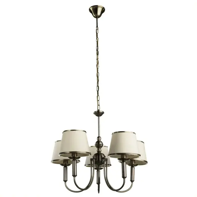 Люстра Arte Lamp A3579LM-5AB ALICE — бронза