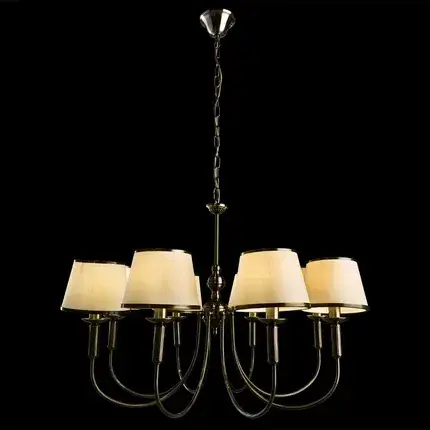 Люстра Arte Lamp A3579LM-8AB ALICE — бронза, ракурс 2