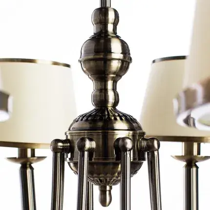Люстра Arte Lamp A3579LM-8AB ALICE — бронза, ракурс 3