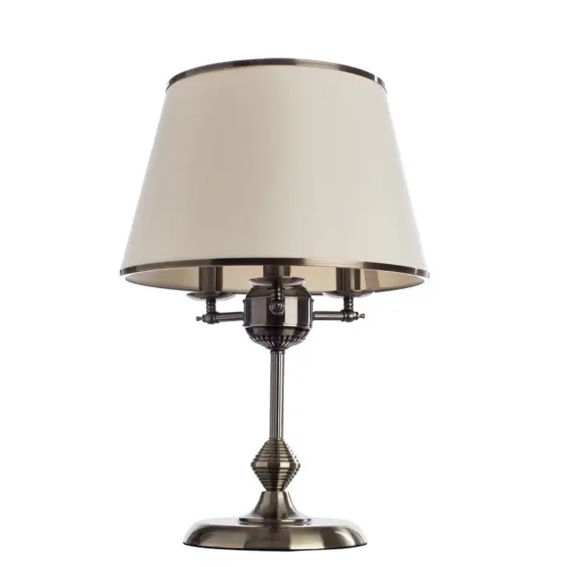 Настольная лампа Arte Lamp A3579LT-3AB ALICE — бронза