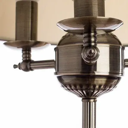 Настольная лампа Arte Lamp A3579LT-3AB ALICE — бронза, ракурс 3