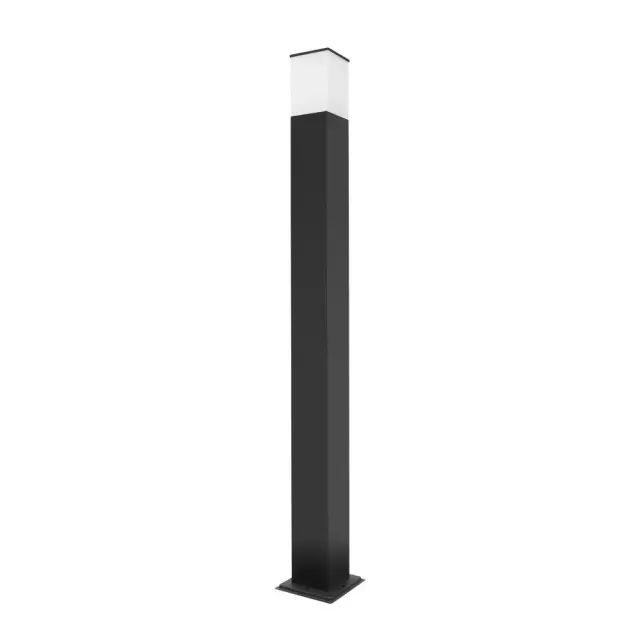 Уличный светильник Arte Lamp A3710PA-1BK PLATE — черный