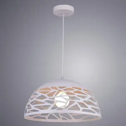 Светильник Arte Lamp A3816SP-1WH Nido — белый, ракурс 2
