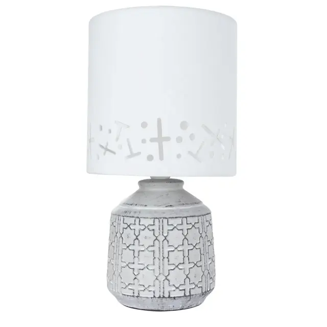 Настольная лампа Arte Lamp A4007LT-1GY BUNDA — серый