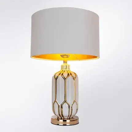 Настольная лампа Arte Lamp A4016LT-1WH REVATI — белый, ракурс 2