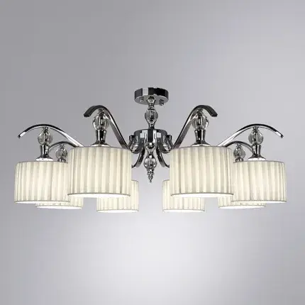 Люстра Arte Lamp A4038PL-8CC IBIZA — хром, ракурс 2