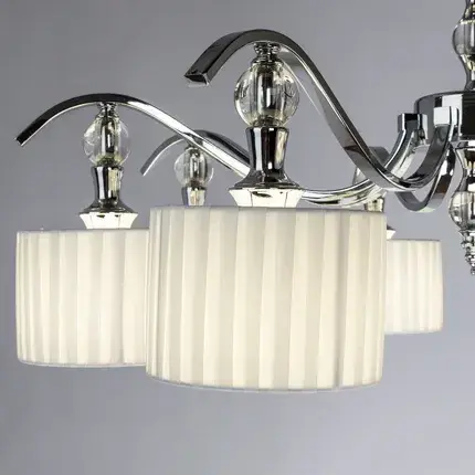 Люстра Arte Lamp A4038PL-8CC IBIZA — хром, ракурс 3