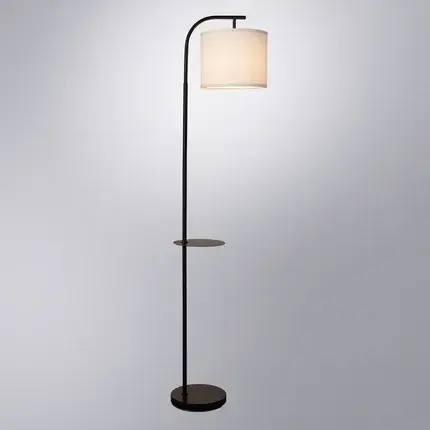 Торшер Arte Lamp A4053PN-1BK CONNOR — черный, ракурс 2