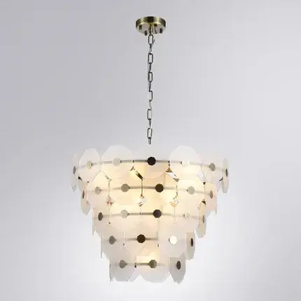 Люстра Arte Lamp A4069LM-13AB LAMBRUSCO — бронза, ракурс 2