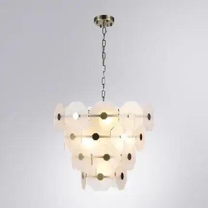 Люстра Arte Lamp A4069LM-7AB LAMBRUSCO — бронза, ракурс 2