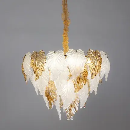 Люстра Arte Lamp A4070LM-9GO LILLY — золотой, ракурс 2