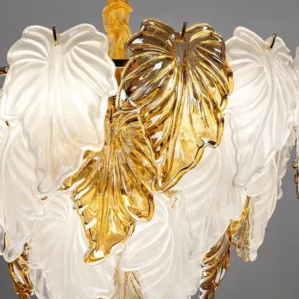 Люстра Arte Lamp A4070LM-9GO LILLY — золотой, ракурс 3