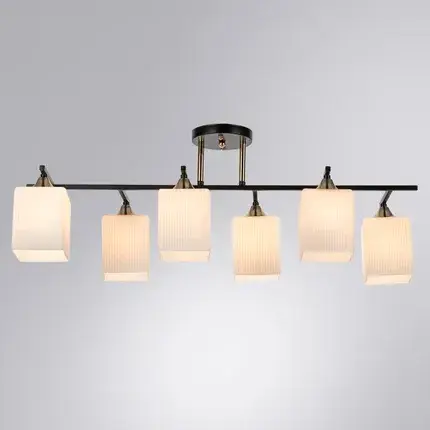 Светильник Arte Lamp A4071PL-6BK MEROPE — черный, ракурс 2