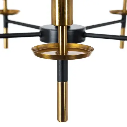 Люстра Arte Lamp A4075LM-5BK RICCARDO — черный, ракурс 5