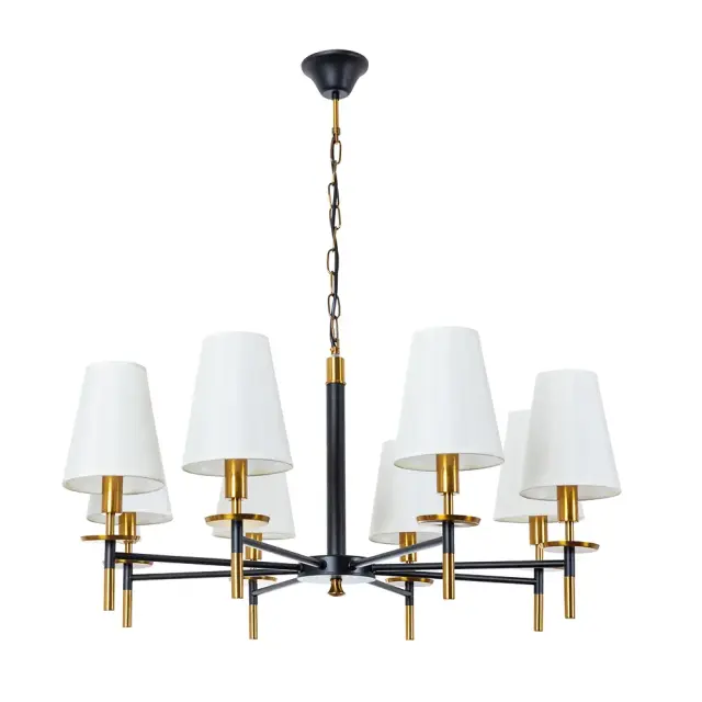Люстра Arte Lamp A4075LM-8BK RICCARDO — черный