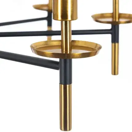 Люстра Arte Lamp A4075LM-8BK RICCARDO — черный, ракурс 5