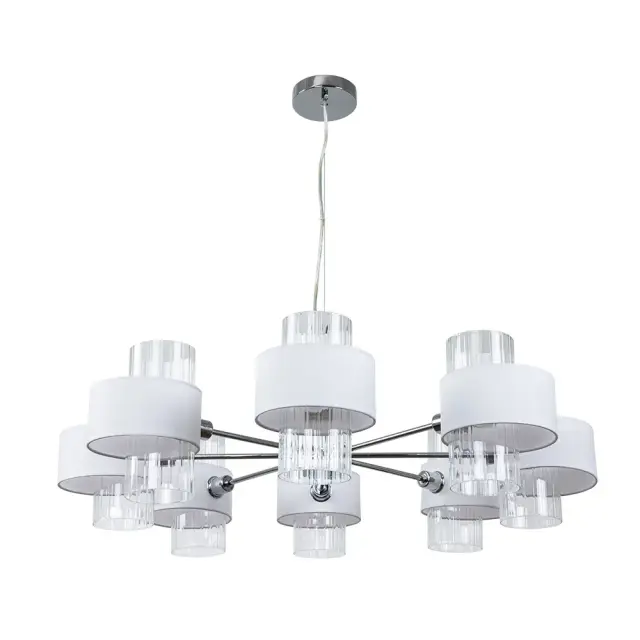Люстра Arte Lamp A4076LM-8CC FANTASIA — хром