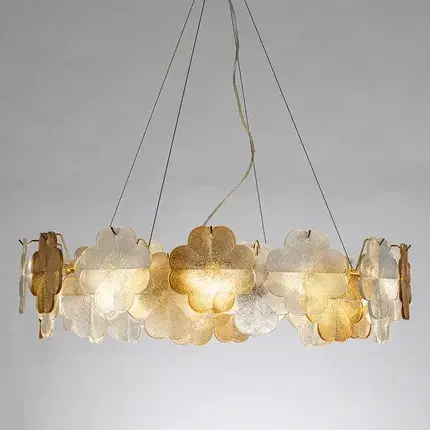 Люстра Arte Lamp A4077SP-10GO MALLIKA — золотой, ракурс 2