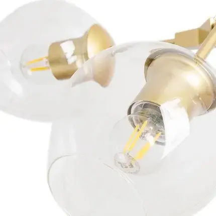 Светильник Arte Lamp A4103SP-6GO YUKA — золотой, ракурс 3