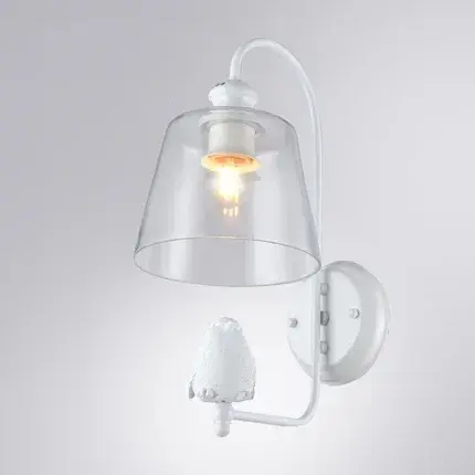 Бра Arte Lamp A4289AP-1WH PASSERO — белый, ракурс 2
