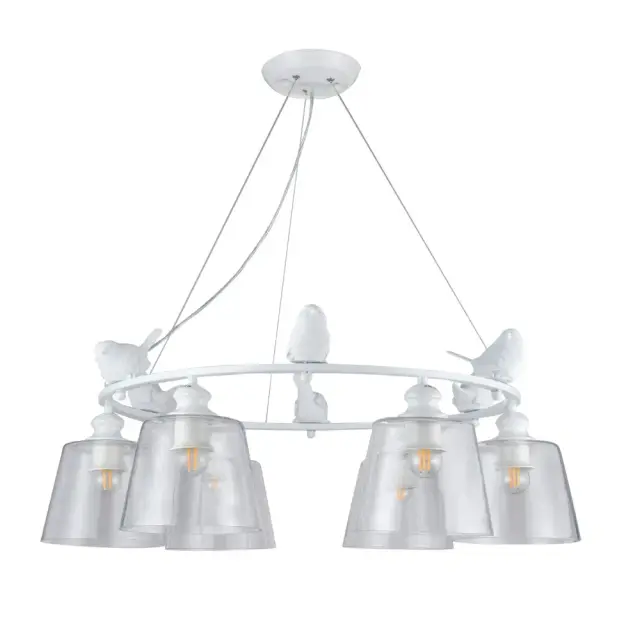 Светильник Arte Lamp A4289LM-6WH PASSERO — белый