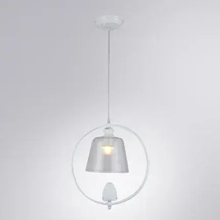 Светильник Arte Lamp A4289SP-1WH PASSERO — белый, ракурс 2