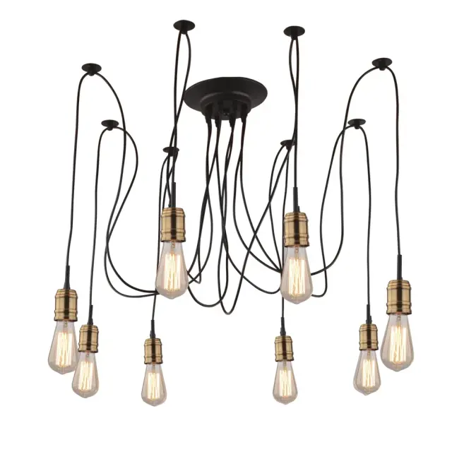 Светильник Arte Lamp A4290SP-7BK MAZZETTO — черный