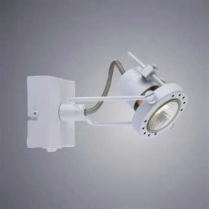 Спот Arte Lamp A4300AP-1WH COSTRUTTORE — белый, ракурс 2