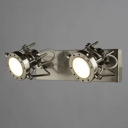 Спот Arte Lamp A4300AP-2SS COSTRUTTORE — серебряный, ракурс 2