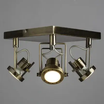 Спот Arte Lamp A4300PL-4AB COSTRUTTORE — бронза, ракурс 2
