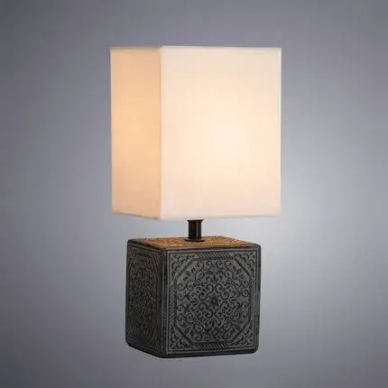 Настольная лампа Arte Lamp A4429LT-1BA FIORI — черный, ракурс 2