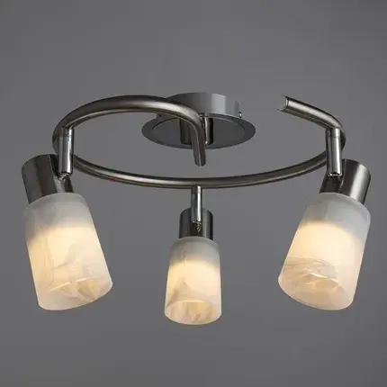 Спот Arte Lamp A4510PL-3SS CAVALLETTA — серебряный, ракурс 2