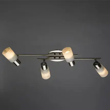 Спот Arte Lamp A4510PL-4SS CAVALLETTA — серебряный, ракурс 2