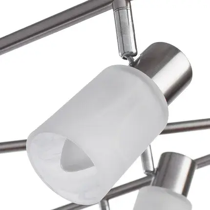 Спот Arte Lamp A4510PL-6SS CAVALLETTA — серебряный, ракурс 3
