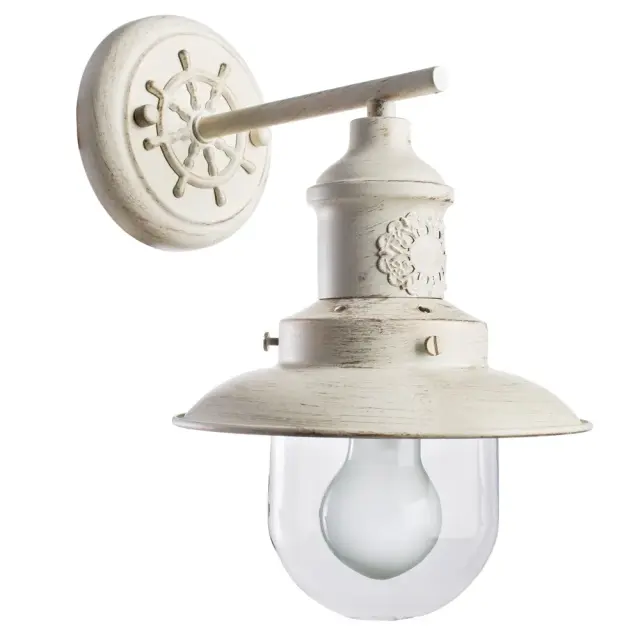 Бра Arte Lamp A4524AP-1WG SAILOR — белое золото